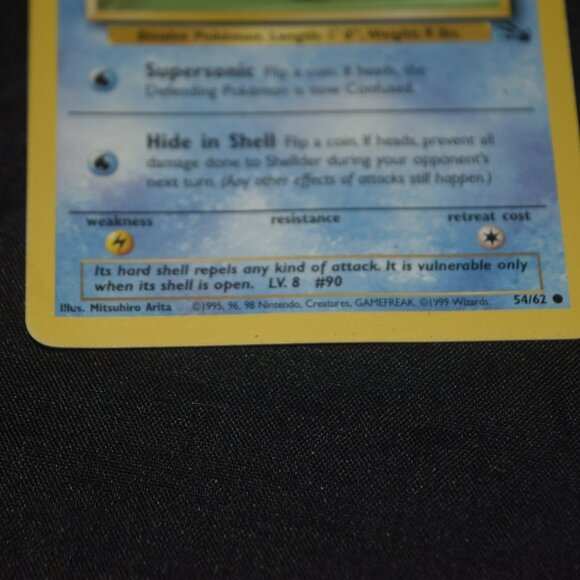 Shellder 54/62 - Fossil - Common - Pokemon- LP - Picture 11 of 14